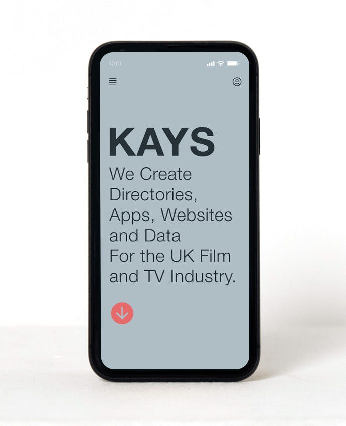Kays Film & TV Directory App